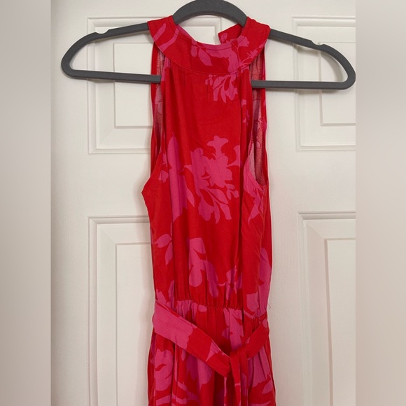 New! Pink & Red Maxi Dress-Small - Picture 10 of 16